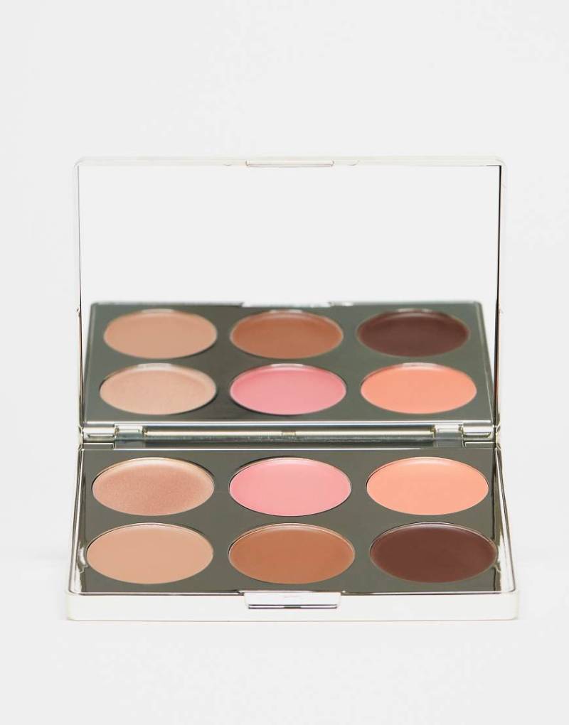 Iconic - London - Vielseitig einsetzbare Creme-Palette mit Rouge, Bronzer und Highlighter-Bunt von ICONIC LONDON