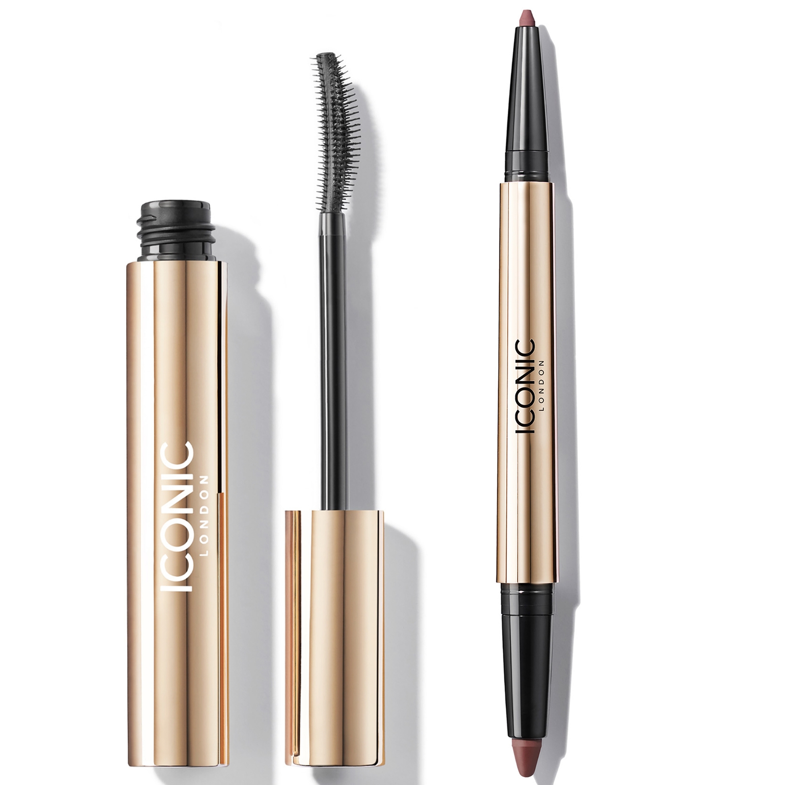 ICONIC London Enrich and Elevate Mascara and Kajal Eyeliner Bundle (Various Shades) - Spiced Plum von ICONIC London