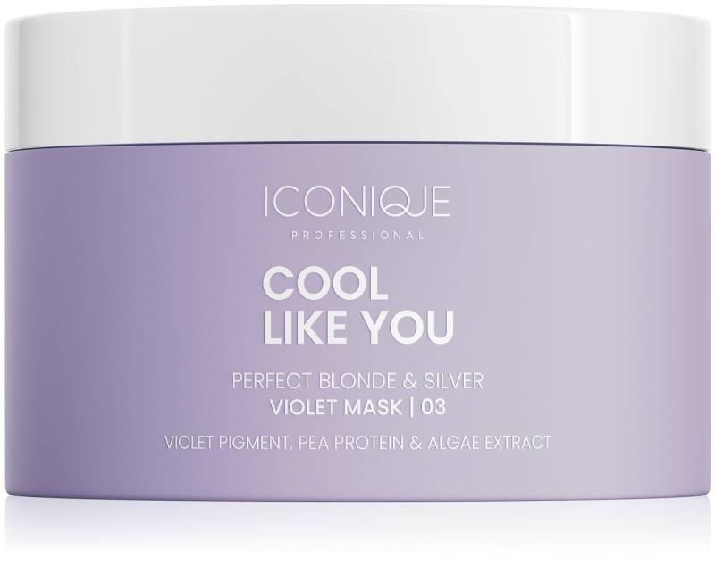 ICONIQUE Professional Haarmaske COOL LIKE YOU Maske - Farbpflege für blondes & graues Haar ICONIQUE Professional Haarmaske COOL LIKE YOU Maske - Farbpflege für blondes & graues Haar von ICONIQUE Professional