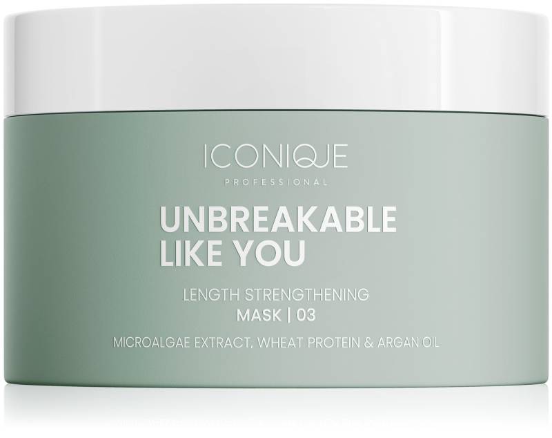 ICONIQUE Professional Haarmaske UNBREAKABLE LIKE YOU Maske - Stärkung & Pflege für langes Haar ICONIQUE Professional Haarmaske UNBREAKABLE LIKE YOU Maske - Stärkung & Pflege für langes Haar von ICONIQUE Professional