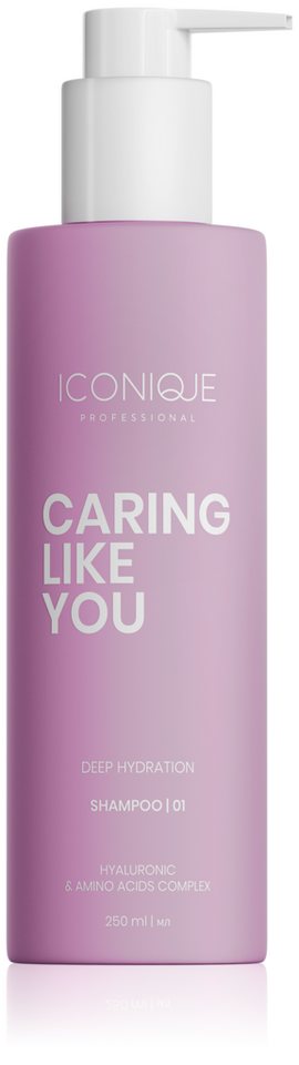 ICONIQUE Professional Haarshampoo CARING LIKE YOU Shampoo 250ml – Profi-Pflege für Feuchtigkeit & Glanz ICONIQUE Professional Haarshampoo CARING LIKE YOU Shampoo 250ml – Profi-Pflege für Feuchtigkeit & Glanz von ICONIQUE Professional