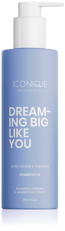 ICONIQUE Professional Haarshampoo DREAMING BIG LIKE YOU Shampoo - Volumen & Dichte für feines Haar ICONIQUE Professional Haarshampoo DREAMING BIG LIKE YOU Shampoo - Volumen & Dichte für feines Haar von ICONIQUE Professional