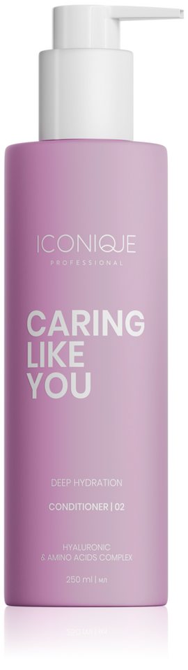ICONIQUE Professional Haarspülung CARING LIKE YOU Spülung 250ml – Profi-Pflege für Feuchtigkeit & Glanz ICONIQUE Professional Haarspülung CARING LIKE YOU Spülung 250ml – Profi-Pflege für Feuchtigkeit & Glanz von ICONIQUE Professional