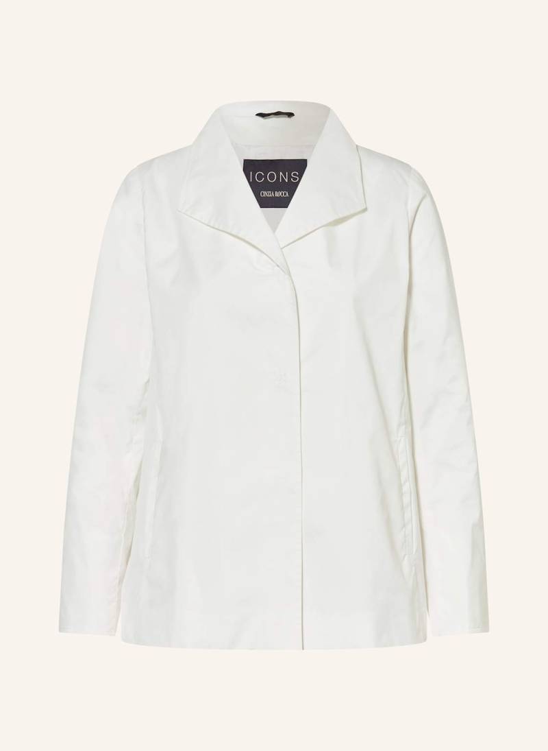 Icons Cinzia Rocca Jacke weiss von ICONS CINZIA ROCCA