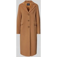 ICONS Cinzia Rocca Regular Fit Mantel mit Kaschmir-Anteil in Camel, Größe 40 von ICONS Cinzia Rocca