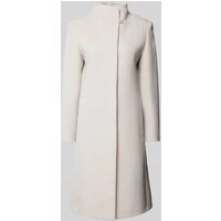 ICONS Cinzia Rocca Wollmantel mit Stehkragen in Offwhite, Größe 44 von ICONS Cinzia Rocca