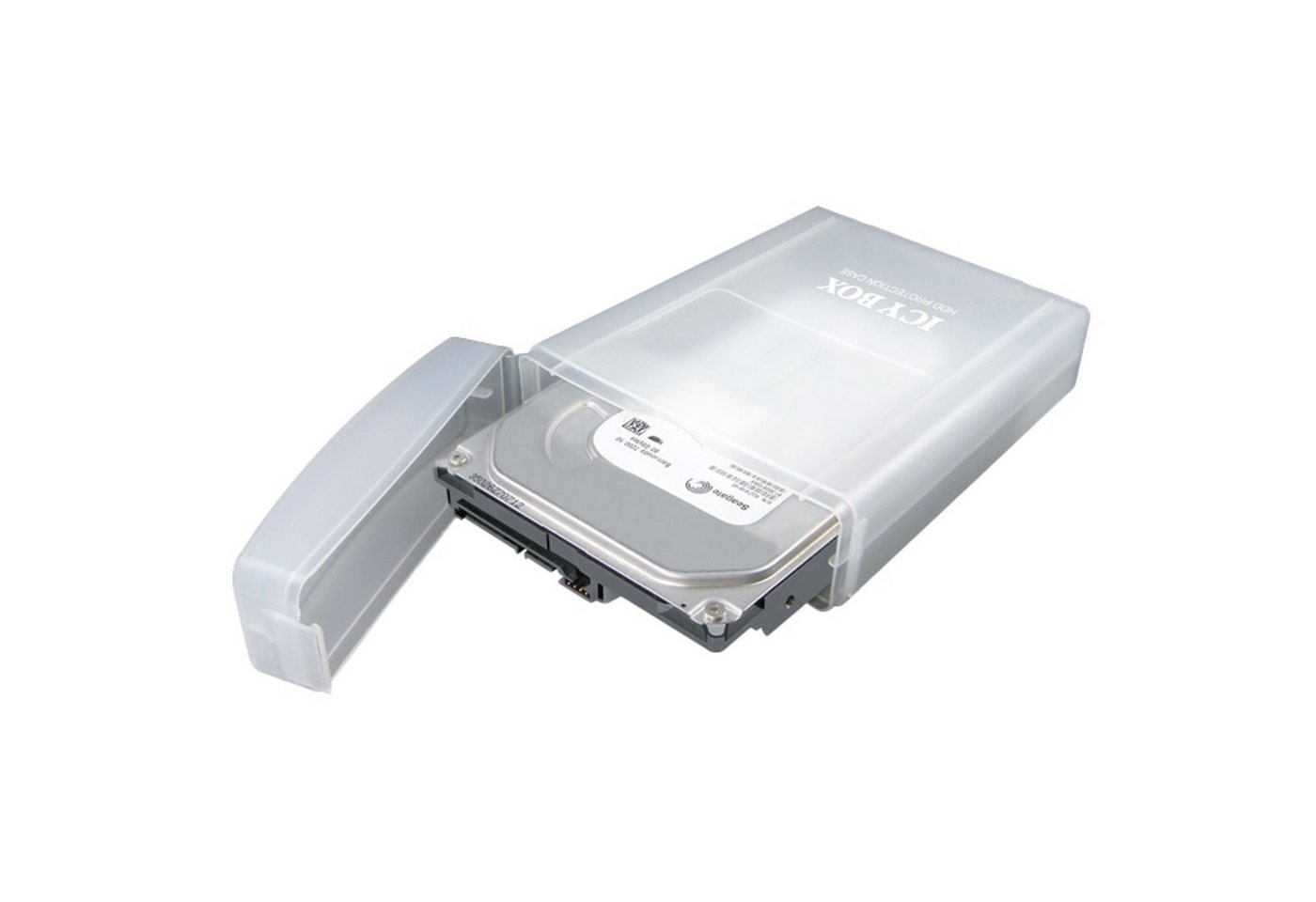 ICY BOX Festplattentasche ICY BOX Festplattenschutzbox IB-AC602a ICY BOX Festplattentasche ICY BOX Festplattenschutzbox IB-AC602a von ICY BOX