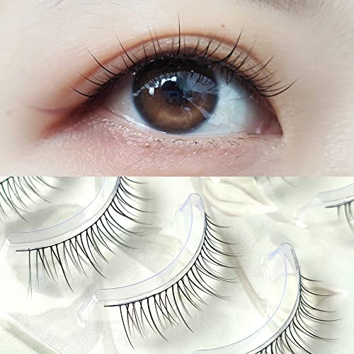 5 Paar koreanische Wimpern Manga Wimpern natürlich aussehende falsche Wimpern Großhandel Verlängerung wiederverwendbare Wimpern Make-up Frauen Werkzeuge von ICYCHEER
