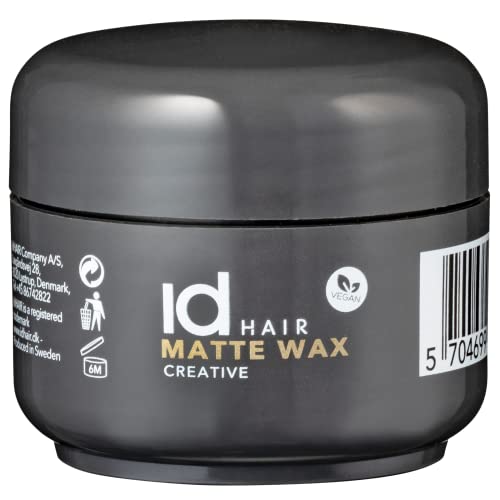 Id HAIR - Matte Wax - Mattes Finish - Geeignet für kurzes bis mittellanges Haar - Reisegröße - 30 ml (1er Pack) von ID Hair