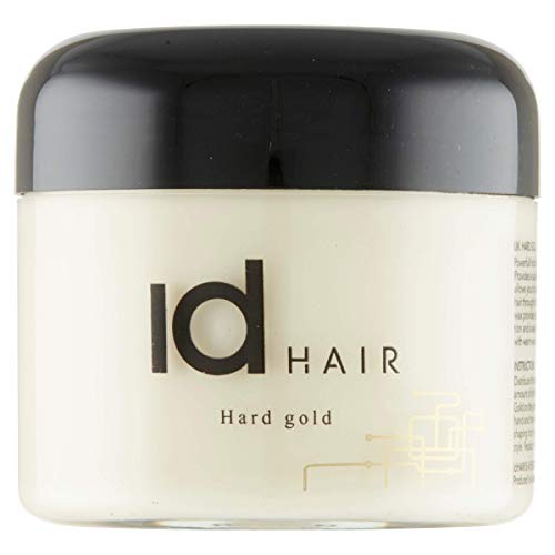 IdHAIR Hart-Gold-Haarwachs für kurzes Haar – Haarwachs für Männer – starker Halt, 100 ml (1er Paqck) von ID Hair