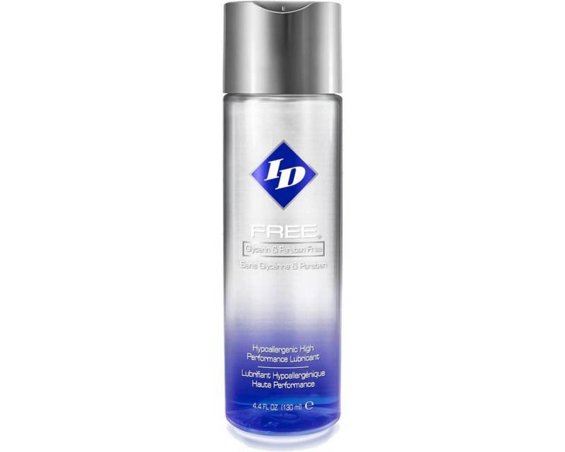 ID Lube Gleitgel Free - Glycerin & Paraben Free, Flasche mit 130ml, 1-tlg., hypoallergenes Gleitgel für feuchtes Vergnügen mit und ohne Kondome von ID Lube