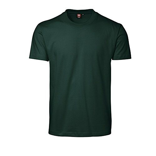 ID Herren Game T-Shirt, kurzärmlig (XL) (Flaschengrün) von ID