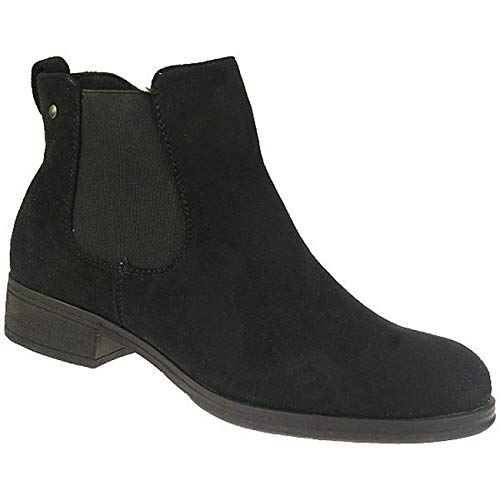 Jane Klain Damen Stiefelette im Chelsea-Stil in 2 Farben Gr.37-42 schwarz EUR 38 von IDANA