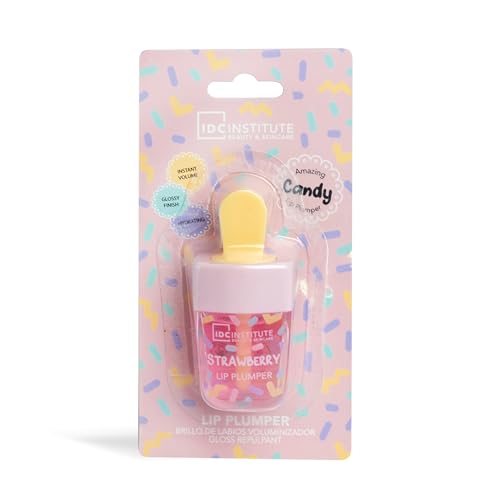 IDC Institute – auffüllender Lipgloss Candy – Feuchtigkeit und glänzendes Finish Gourmand – zufällige Auswahl mit Aromen von Erdbeere, Marshmallow und Blaubeere – für Damen – 1 Stück IDC Institute – auffüllender Lipgloss Candy – Feuchtigkeit und glänzendes Finish Gourmand – zufällige Auswahl mit Aromen von Erdbeere, Marshmallow und Blaubeere – für Damen – 1 Stück von IDC INSTITUTE
