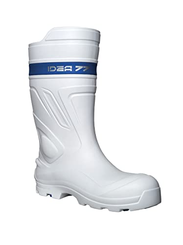 IDEA77 Zeus S4 SR CI FO Sicherheitsstiefel, ultraleicht, Weiß, Weiß, 45 EU von IDEA77