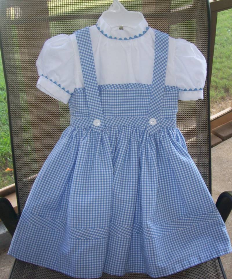 Oz Dorothy Kleid Für Säuglinge Bis Mädchen, Mädchen Kleid, Oz Größen 3 Monate Größe 10. Beschreibung Lesen von IDEASBYNANA