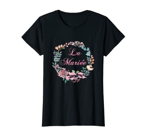Damen Bride Junggesellinnenabschied von Mädchen, FUTURE MARIEE T-Shirt von IDEE SOIREE MARIAGE HEUREUX