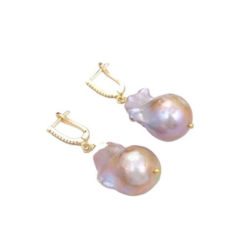 IDGTTLDF Schmuck Natürliche Lila Keshi Perle Gold Farbe Ohrstecker for Frauen Dame Modeschmuck IDGTTLDF Schmuck Natürliche Lila Keshi Perle Gold Farbe Ohrstecker for Frauen Dame Modeschmuck von IDGTTLDF