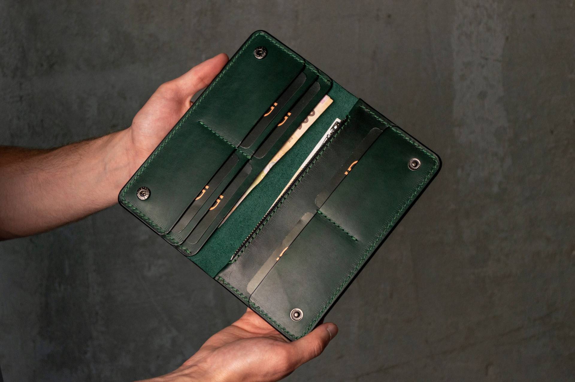 Damen Brieftasche, Leder Brieftasche Für Frauen, Lange Geldbörse Reißverschluss, Schlanke Personalisierte Clutch Damen Brieftasche, Leder Brieftasche Für Frauen, Lange Geldbörse Reißverschluss, Schlanke Personalisierte Clutch von IDLeatherUA