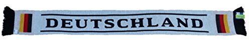 IDM Schal, Fanschal, Scarf, Deutschland, BRD, Germany weiß von IDM