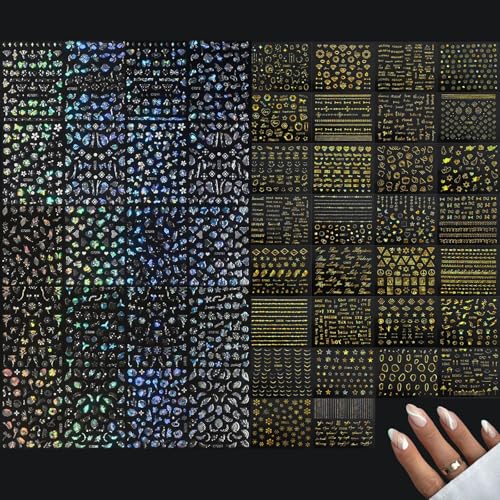 60 Stücke Maniküre, Kreative Dekorative Aufkleber, Selbstklebende Nagelaufkleber, Diy-Manikürenkunst. 60 Stücke Maniküre, Kreative Dekorative Aufkleber, Selbstklebende Nagelaufkleber, Diy-Manikürenkunst. von IDNVFY