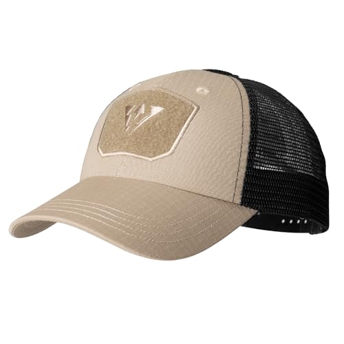 IDOGEAR Taktische Baseballkappe aus atmungsaktivem Mesh Militärkappe für Männer und Frauen Angeln Wandern Freizeit(Sand) von IDOGEAR