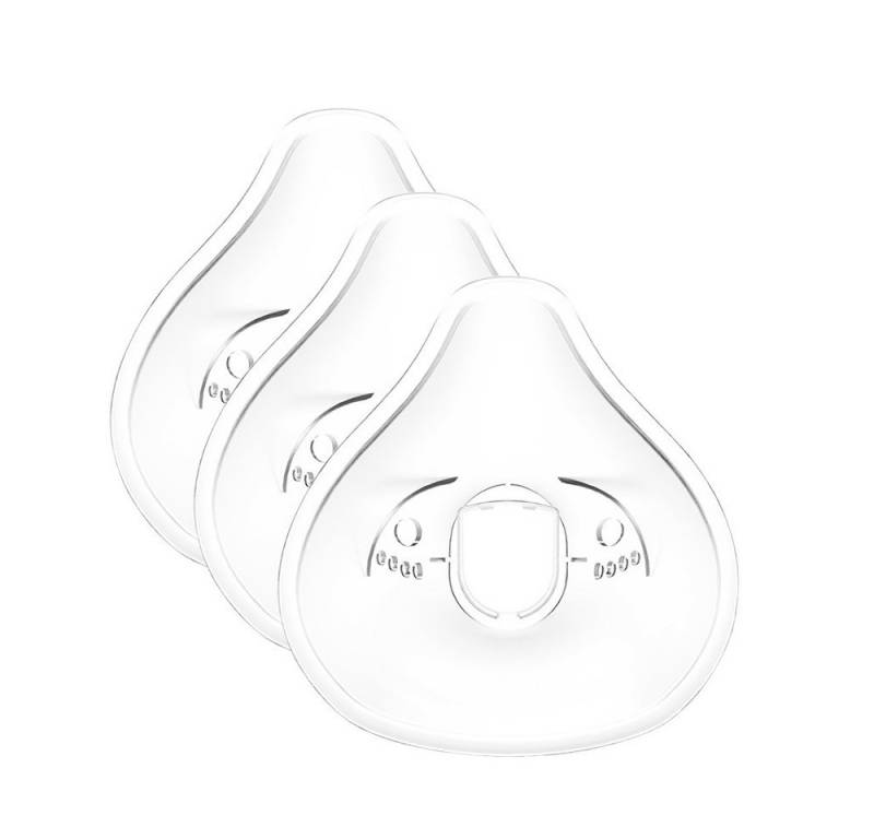 IEA Medical Inhalationsgerät Zubehör Inhalationsmasken Erwachsene - 3er Set für IEA Medical Inhalator, Inhaliermasken für Erwachsene, Kompatibel mit IEA Medical Inhalator von IEA Medical