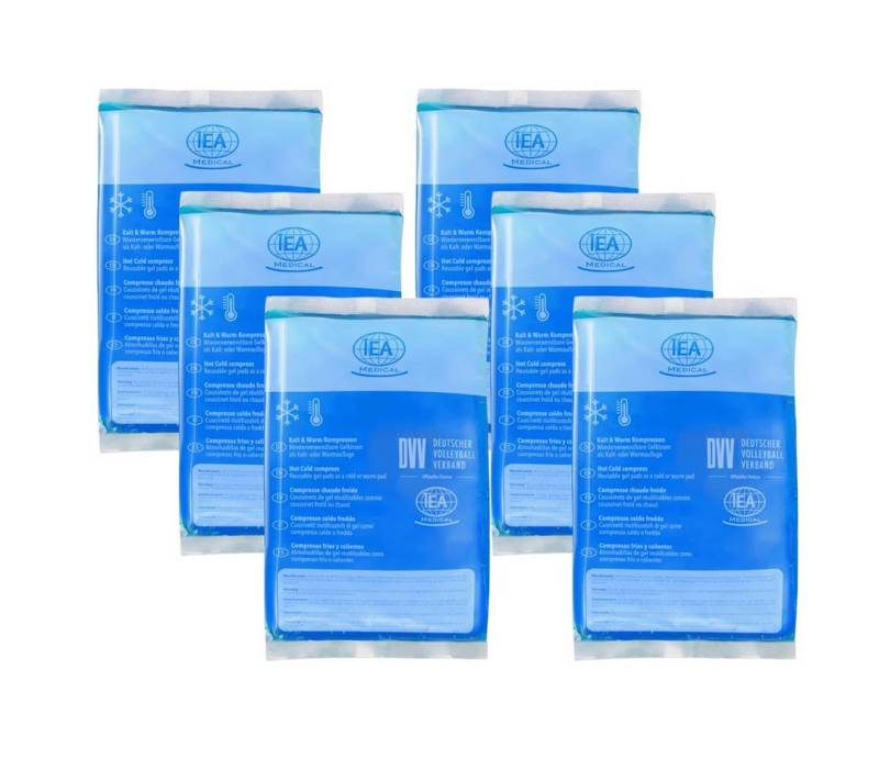 IEA Medical Kalt-Warm-Kompresse IEA Medical Kalt Warm Kompresse - 12x20cm - 6er Box, 6-tlg., Kühlend, Wiederverwendbar von IEA Medical