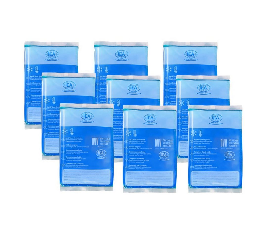 IEA Medical Kalt-Warm-Kompresse IEA Medical Kalt Warm Kompresse - 12x20cm - 9er Box, 9-tlg., Kühlend, Wiederverwendbar von IEA Medical