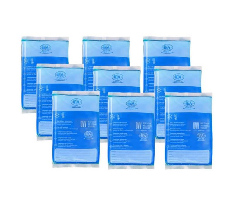 IEA Medical Kalt-Warm-Kompresse IEA Medical Kalt Warm Kompresse - 12x20cm - 9er Box, 9-tlg., Kühlend, Wiederverwendbar von IEA Medical