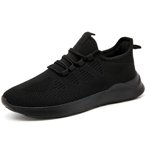 IEBPEH Herren Schuhe Sneaker Sportschuhe Laufschuhe Turnschuhe Leichte Freizeitschuhe Atmungsaktiv Tennisschuhe Walkingschuhe Slip On Schuhe Schwarz 40 IEBPEH Herren Schuhe Sneaker Sportschuhe Laufschuhe Turnschuhe Leichte Freizeitschuhe Atmungsaktiv Tennisschuhe Walkingschuhe Slip On Schuhe Schwarz 40 von IEBPEH