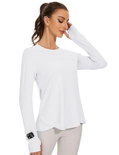 IECCP Damen Surf Shirt Bademode Rash Guard UV Shirts mit Daumenloch Rashguards Surf Shirt Schwimmen Tankini UPF 50+ IECCP Damen Surf Shirt Bademode Rash Guard UV Shirts mit Daumenloch Rashguards Surf Shirt Schwimmen Tankini UPF 50+ von IECCP