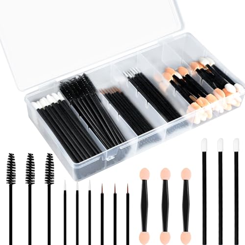 200PCS Einweg-Make-up-Software-Set, IEMIEBSHA Make-up-Werkzeuge Augenbürste Mascara-Stick Augenbürste Lippenclipper Make-up-Supplementierung mit Schließfach 200PCS Einweg-Make-up-Software-Set, IEMIEBSHA Make-up-Werkzeuge Augenbürste Mascara-Stick Augenbürste Lippenclipper Make-up-Supplementierung mit Schließfach von IEMIEBSHA