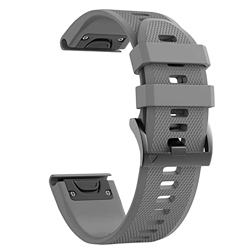 IENYU 22 x 26 mm Smartwatch-Silikonband für Garmin Fenix 7 7X 5 5X Plus 6 6X Pro 3 3HR Epix Schnellverschluss-Ersatzarmband, 22mm For Fenix 7, Achat von IENYU