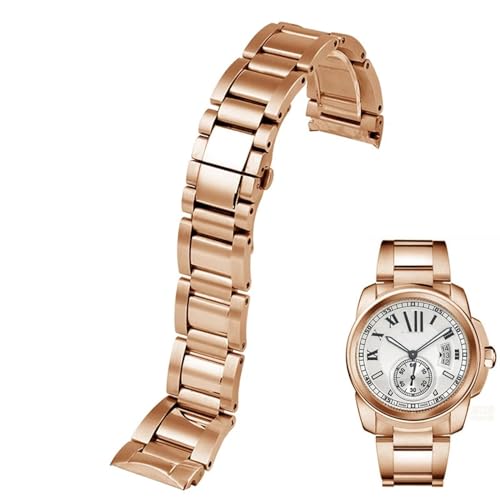 IENYU 23 mm Metall-Uhrenarmbänder für Herren, Edelstahl, modisches Damen-Uhrenarmband für Cartier-Zubehör, 23 mm, Achat von IENYU