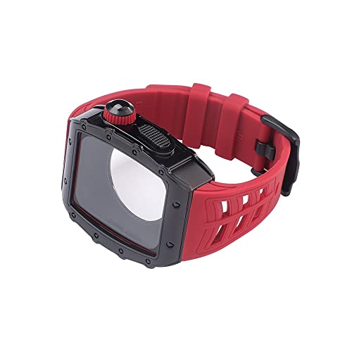 IENYU Luxuriöses Edelstahl-Mod-Kit für Apple Watch 8, 7, 6, 5, 4 SE, Modifikationsband für iWatch-Serie, 41 mm, 45 mm, 40, 44 mm, Gummiband, 40 mm, Achat von IENYU