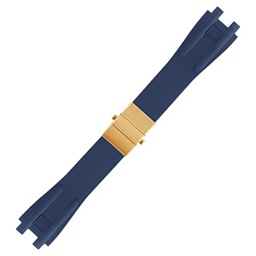 IENYU Silikon-Gummi-Uhrenarmband für Ulysse Nardin, Outdoor-Sport, wasserdichtes Armband, Ersatzarmband, Uhrenzubehörteile, 26 mm, Achat von IENYU