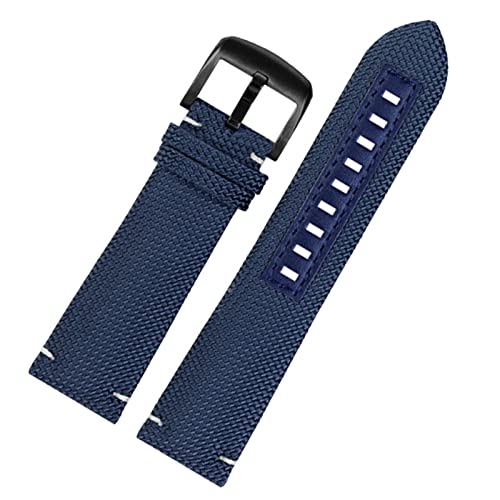 IENYU Uhrenarmband aus echtem Leder für Mido M026.629/430 Ocean Star M042.430 Navigator Helmsman atmungsaktives Nylon-Uhrenarmband 22 m Gurt, 22 mm, Achat von IENYU