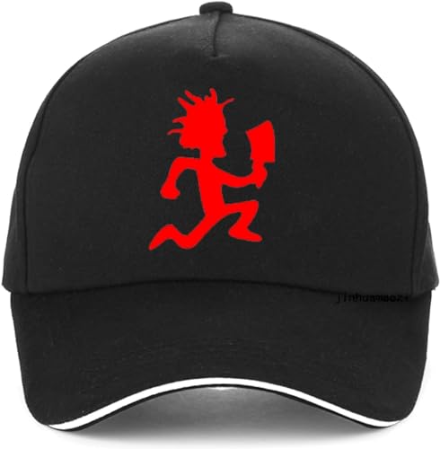 Baseballkappe Snapback Sonnenhut Insane Clown Posse Band Baseball Cap Männer Frauen Baumwolle Coole Fan Cap Rock Hip Hop Unisex Verstellbare Snapback Mütze Geburtstagsgeschenk für Männer Frauen von IEOGHWXY