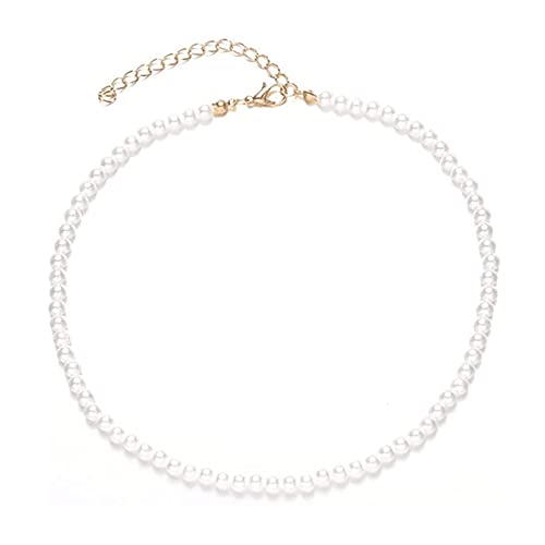 IERCZA perlenkette, perlenkette damen, Perlen-Choker-Halskette handverlesene Perlen, zierliche kleine Halskette, Muttertagsgeschenk für Frauen, Mutter von IERCZA