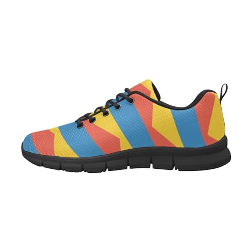 IFCXA Armenien-Flagge, leichte atmungsaktive Herren-Laufschuhe, modischer Sneaker, mehrfarbig, 39 EU von IFCXA