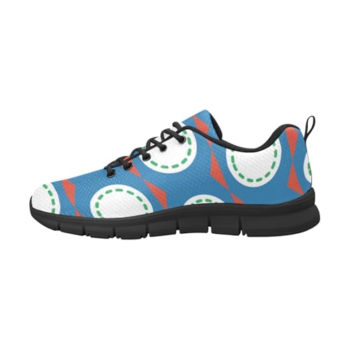 IFCXA Belize-Flagge, leichte atmungsaktive Herren-Laufschuhe, modischer Sneaker, mehrfarbig, 37 EU von IFCXA