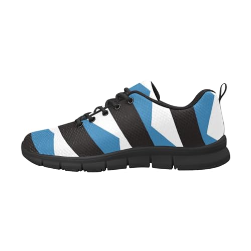 IFCXA Estland-Flagge, leichte atmungsaktive Herren-Laufschuhe, modischer Sneaker, mehrfarbig, 38 EU von IFCXA