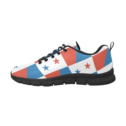 IFCXA Herren-Laufschuhe, Panama-Flagge, leicht, atmungsaktiv, modischer Sneaker, mehrfarbig, 38 EU von IFCXA