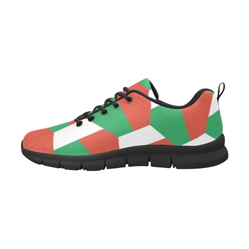 IFCXA Madagaskar-Flagge, leichte atmungsaktive Herren-Laufschuhe, modischer Sneaker, mehrfarbig, 39 EU von IFCXA