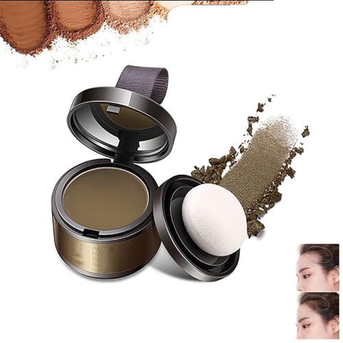 Instantly Root Cover Up Haaransatz Schattenpuder Haarausbesserungspuder Wasserfestes Haarwurzelausbesserungspuder Haarpuder für dünner werdendes Haar Kaschieren Sie Haarausfall für Frauen und Männer von IFFANY