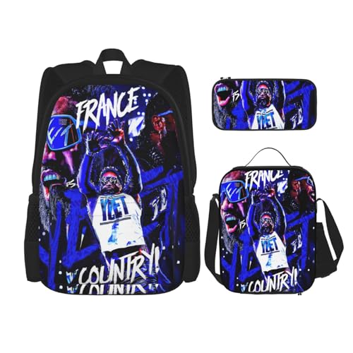 IFHSIGoe Jey Wrestler USO Unisex-Fitness-Tasche, Rucksack für Aktivitäten, bequemer Arbeitsrucksack, Computertasche für Damen und Herren, zusätzliche Weblabs: (PAX_CHECKOUT_BUY_NOW_GC_TANGO von IFHSIGoe