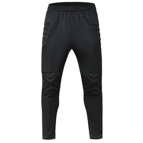 IFIKK Erwachsene Kinder Fußball Torwart Trikots Trainingsanzug Herren Fußball Torwart Trainingsanzug Langarm Uniform Junge Torwarttrikots (G,M) von IFIKK