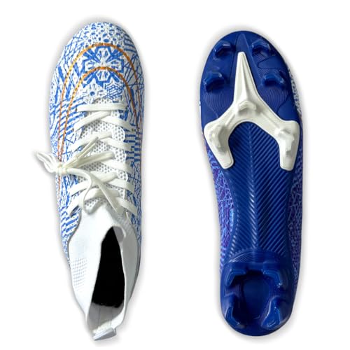 IFIKK Fußballschuhe Herren Spike Cleats Athletics Spikes Fußballschuhe Unisex-Kinder Trainingsschuhe Professionelle Turnschuhe Outdoor Sport Fußball Stiefel Wettkampf von IFIKK