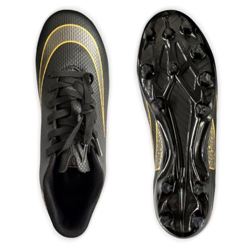 IFIKK Fußballschuhe Herren Spike Cleats Athletics Spikes Fußballschuhe Unisex-Kinder Trainingsschuhe Professionelle Turnschuhe Outdoor Sport Fußball Stiefel Wettkampf von IFIKK